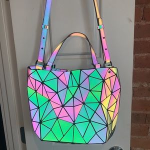 Reflective purple bag - NEW WITHOUT TAGS